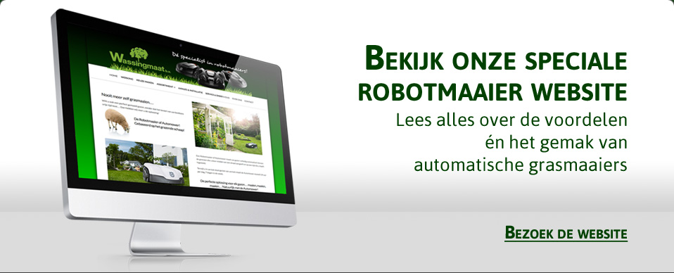 Bezoek onze speciale robotmaaier website